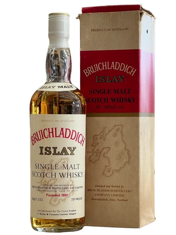 BRUICHLADDICH DISTILLERY Bruichladdich Islay 75 Proof 26 2/3 fl oz  (1970s' est.)