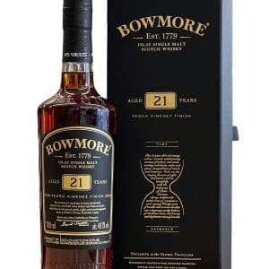 BOWMORE DISTILLERY 21 yo Pedro Ximenez Finish 2019 49.7% abv 70cl