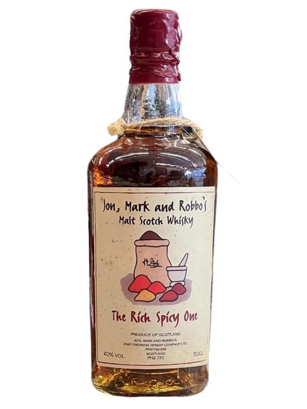 JON, MARK AND ROBBO - The Rich Spicy One Blended Malt 40% abv 50cl