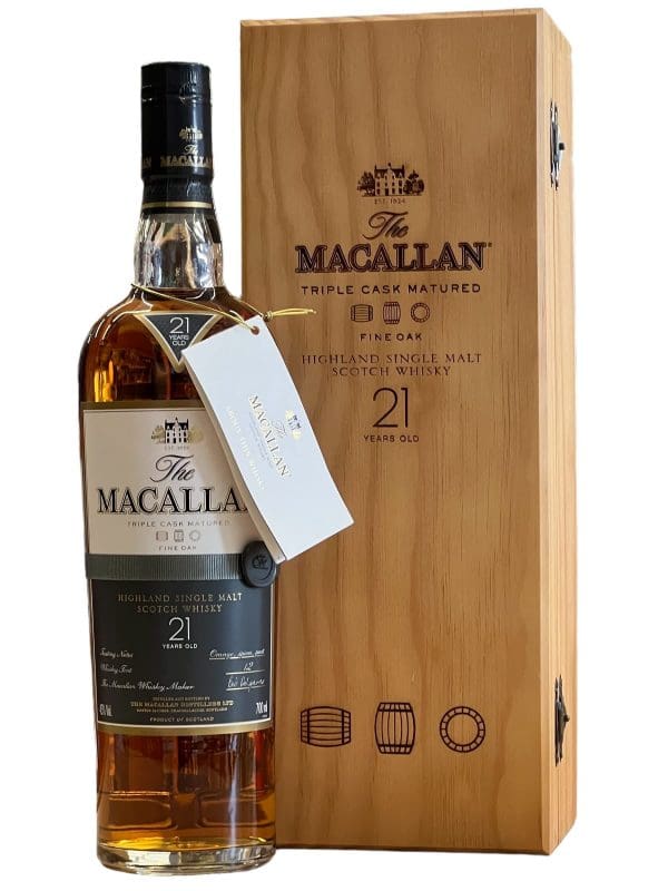 MACALLAN 21yo Fine Oak 43% abv 700ml