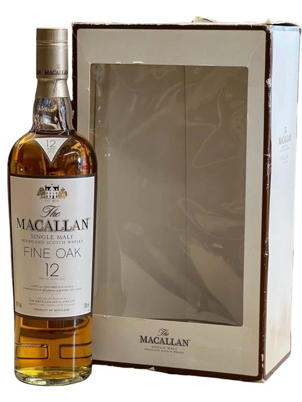 MACALLAN Fine Oak 12yo (2000's bottling boxed) 40% abv 700ml