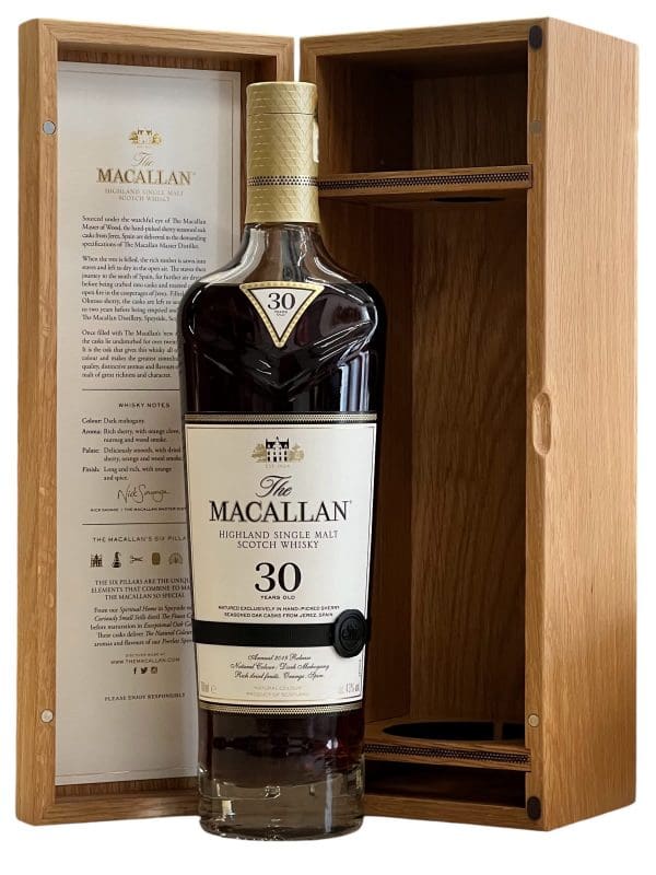 MACALLAN 30yo Sherry Cask 2019 43% abv 700ml