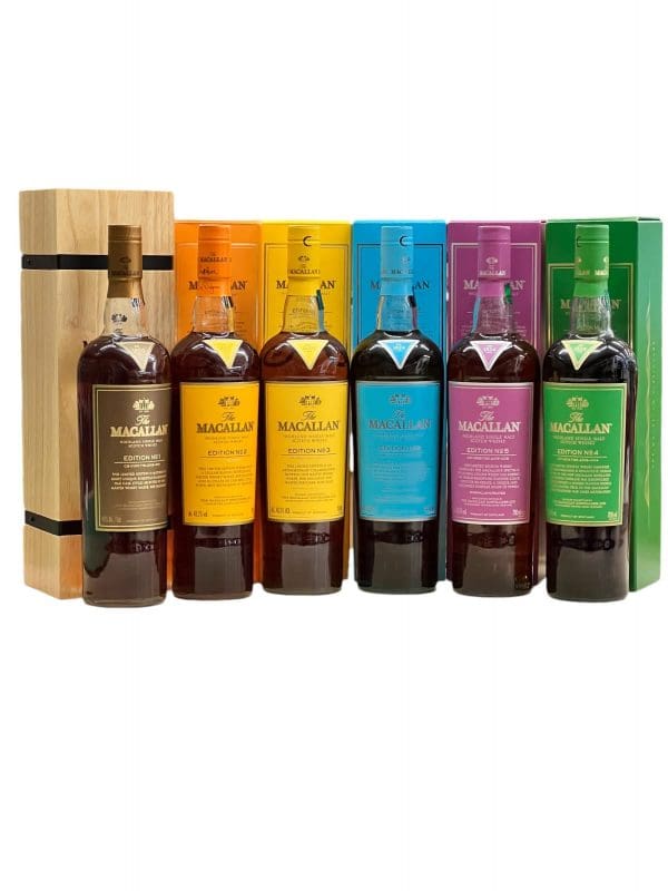 THE MACALLAN Edition Series with Wooden Box Edition 1