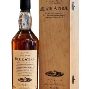 BLAIR ATHOL DISTILLERY 12yo Flora & Fauna Wooden Box