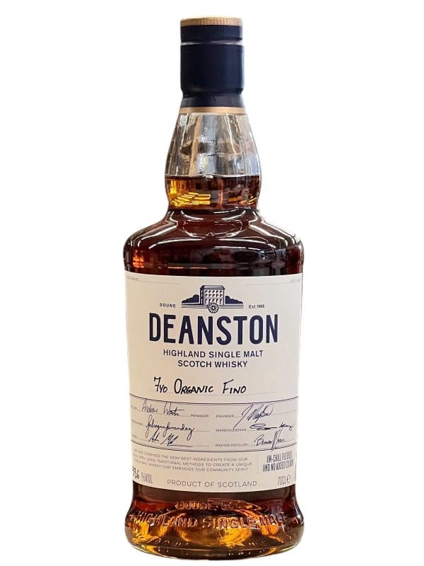 DEANSTON DISTILLERY 7yo Organic Fino 53.6% abv 70cl