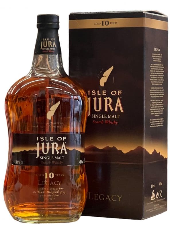 ISLE OF JURA DISTILLERY 10yo 40% abv 1 Litre