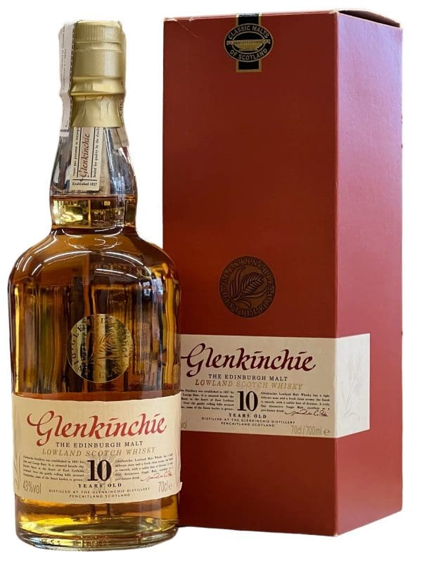 GLENKINCHIE DISTILLERY 10yo 43% abv 70cl