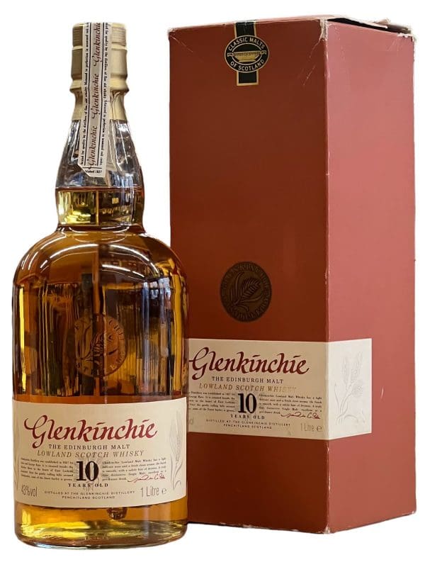 GLENKINCHIE DISTILLERY 10yo 43% abv 1 Litre