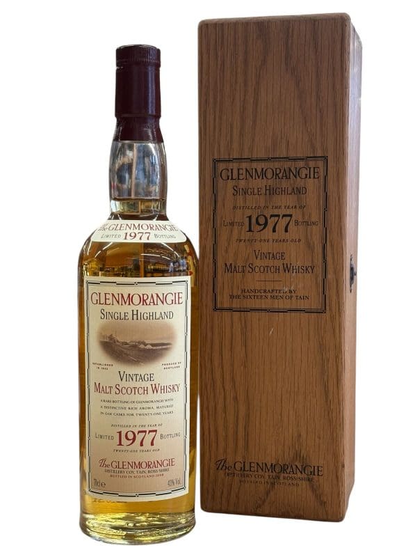 GLENMORANGIE DISTILLERY 21yo 1977