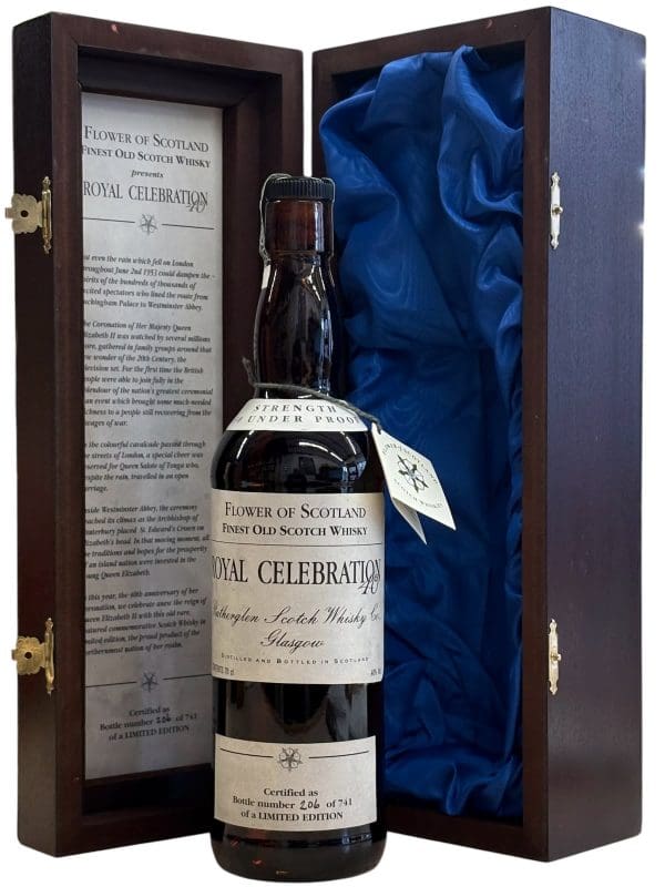 FLOWER OF SCOTLAND Royal Celebration Fine Old Scotch Whisky