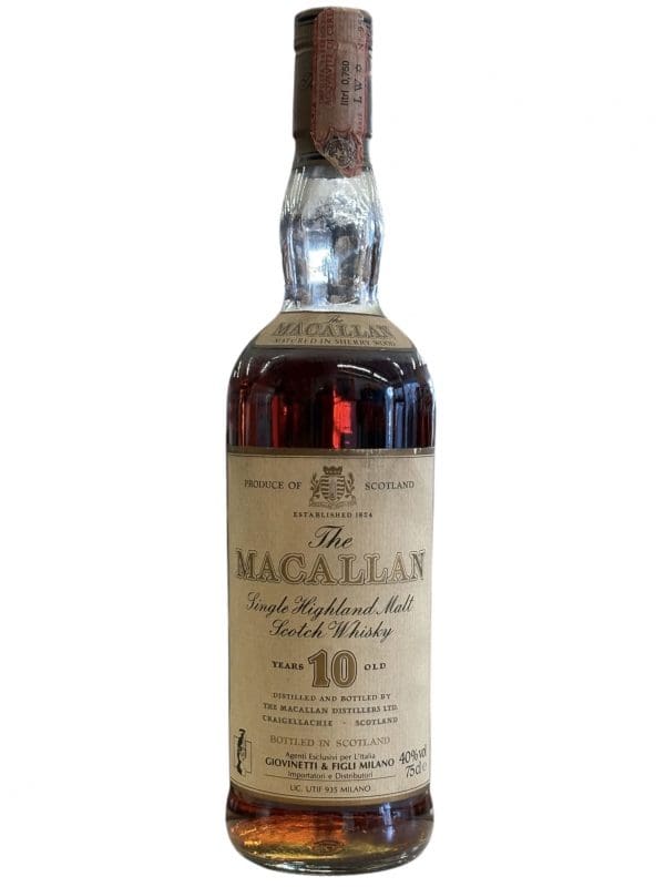 MACALLAN 10yo Giovinetti & Figli