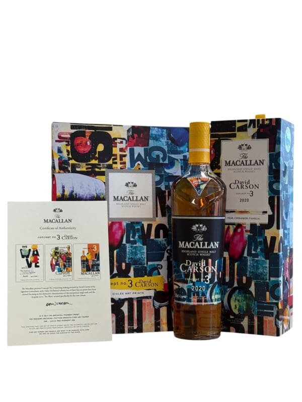 THE MACALLAN David Carson Concept No. 3 (with print) 1 of 132