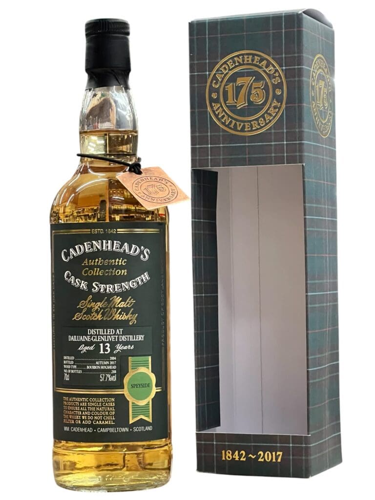 DAILUAINE DISTILLERY 13 yo Cadenhead's Authentic Collection 2004