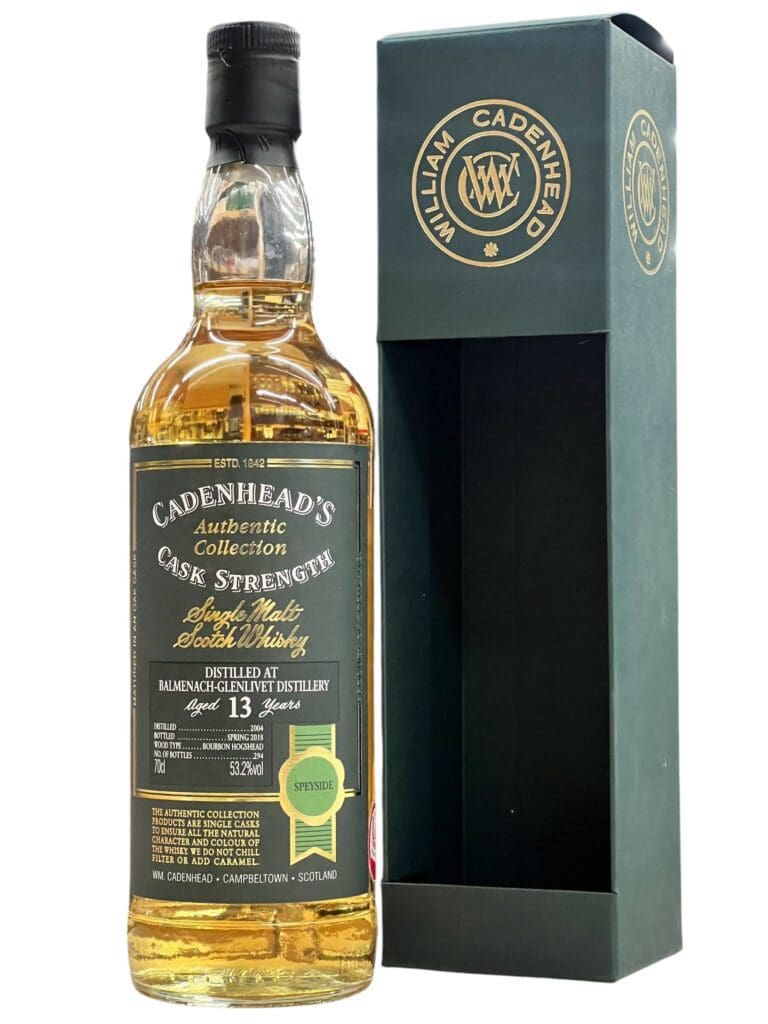 BALMENACH DISTILLERY 13yo Cadenhead's Authentic Collection 2004 53.2%