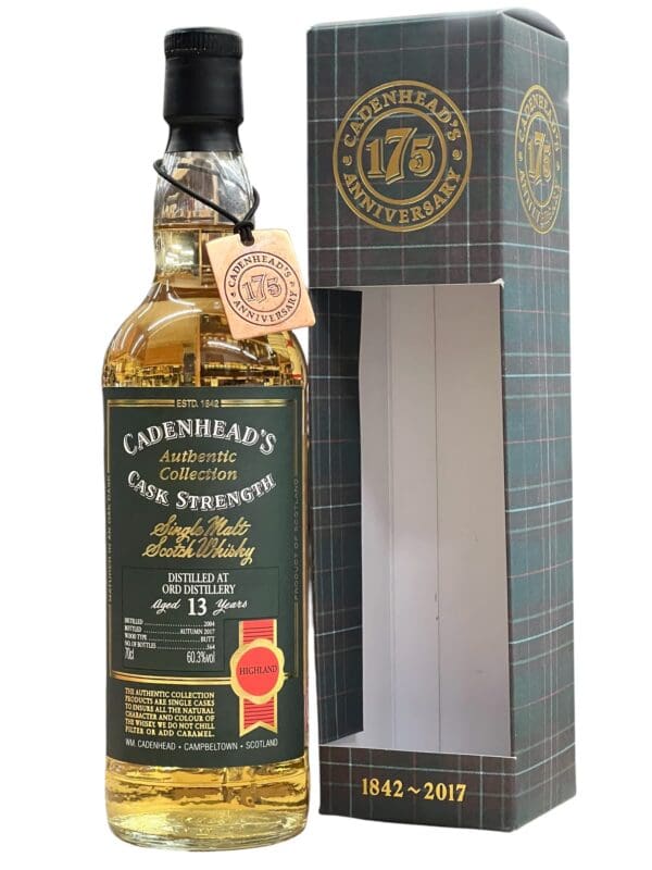 GLEN ORD DISTILLERY 13yo Cadenhead's Authentic Collection 2004 60.3%