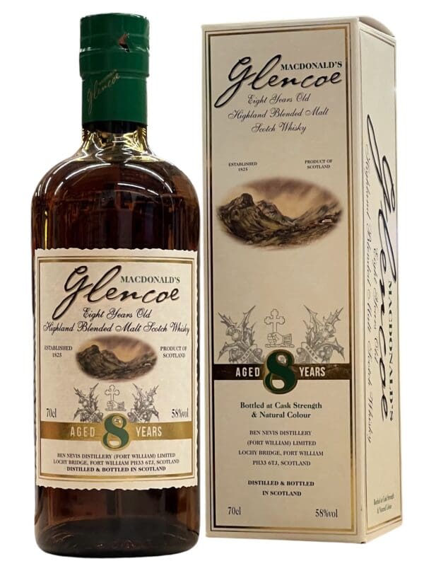 BEN NEVIS DISTILLERY Glencoe 8yo 58%