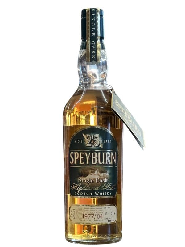 SPEYBURN DISTILLERY 1977 25yo 62.5%