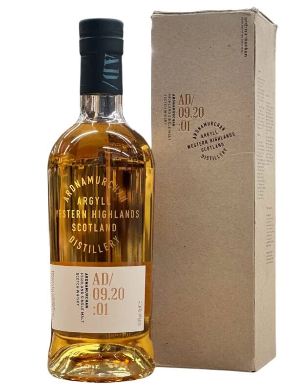 ARDNAMURCHAN DISTILLERY AD/09.20:01 Inaugural Release 46.8% abv 70cl