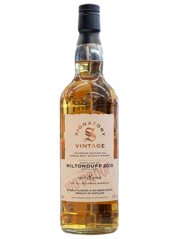 MILTONDUFF DISTILLERY 8yo 100 Proof