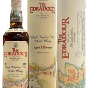 EDRADOUR DISTILLERY 10yo Old Bottling with Scroll 1990's