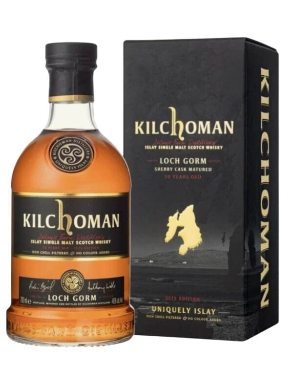 KILCHOMAN DISTILLERY Loch Gorm 10yo 2025 46% abv 700ml (Pre Order)