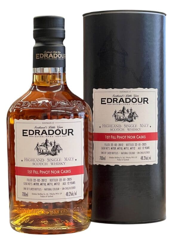 EDRADOUR DISTILLERY 12yo Pinot Noir Cask Matured
