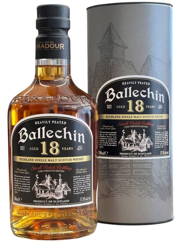 EDRADOUR DISTILLERY Ballechin 18yo