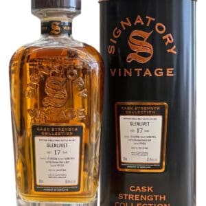 GLENLIVET DISTILLERY 17yo Signatory Vintage