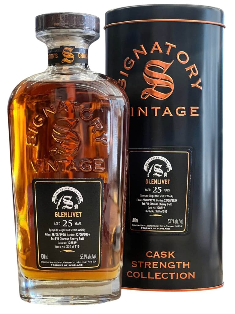 GLENLIVET DISTILLERY 25yo