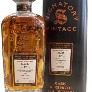 CAOL ILA DISTILLERY Signatory Vintage 17yo 2007 57.7% abv Cask #6