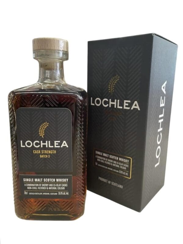 LOCHLEA DISTILLERY Cask Strength Batch 3 60% abv 700ml