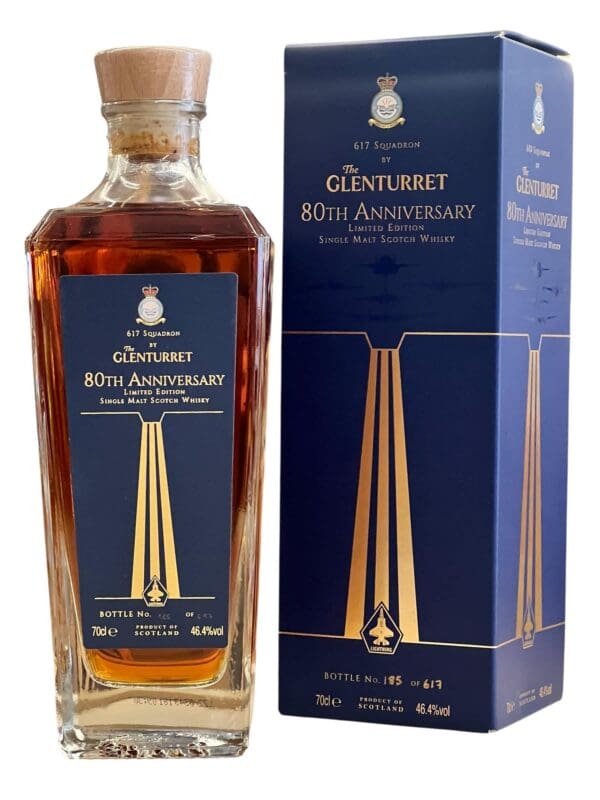 GLENTURRET DISTILLERY 617 Squadron 80th Anniversary 2023 Release