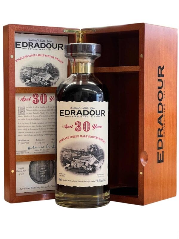 EDRADOUR DISTILLERY 25yo Batch No.1 & 30yo #302 (2 bottle bundle) 700ml - Image 2