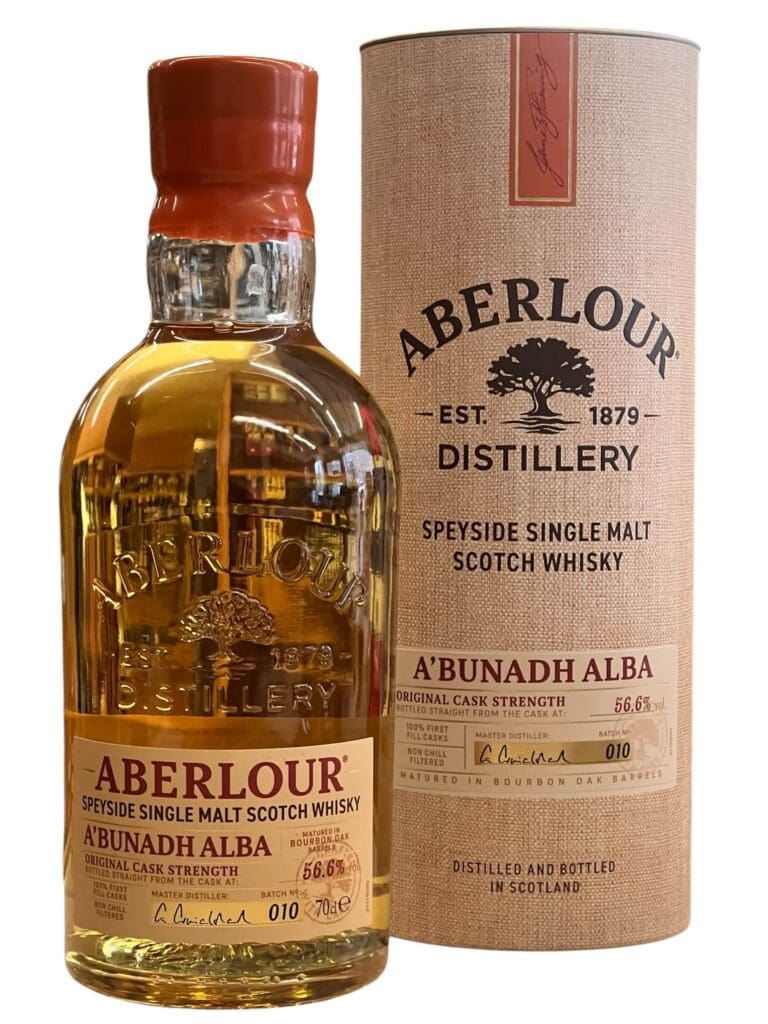 ABERLOUR DISTILLERY A'bunadh Alba