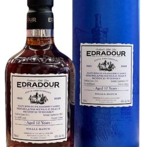 EDRADOUR DISTILLERY 10yo PX Cask