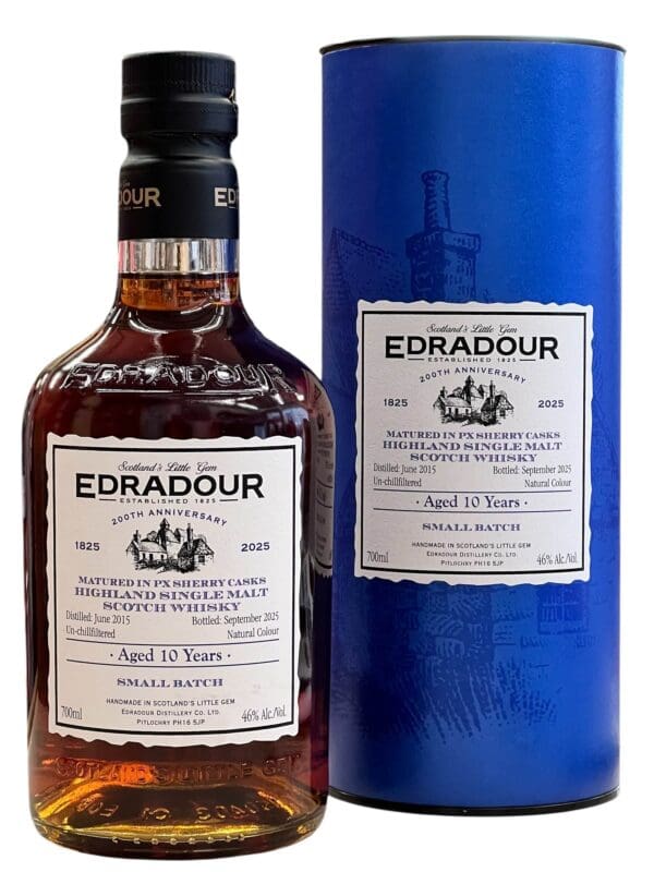 EDRADOUR DISTILLERY 10yo PX Cask