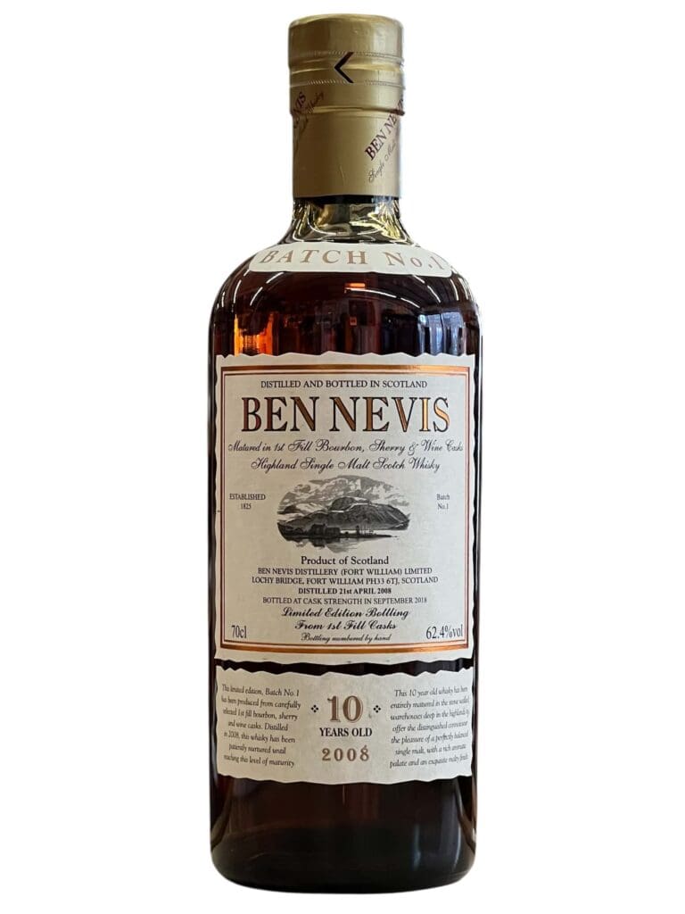 BEN NEVIS DISTILLERY 10yo Batch No. 1