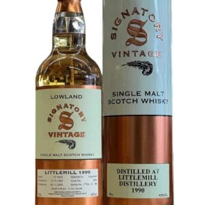 LITTLEMILL DISTILLERY 15yo 1990 Signatory Vintage