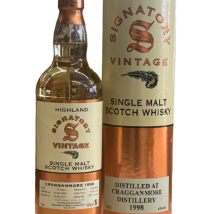 CRAGGANMORE DISTILLERY Signatory Vintage 1998 14yo
