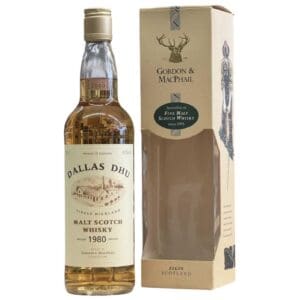 DALLAS DHU DISTILLERY G&M 1980