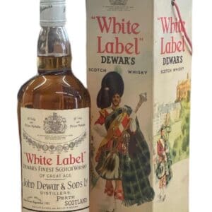 DEWAR'S WHITE LABEL 1960's